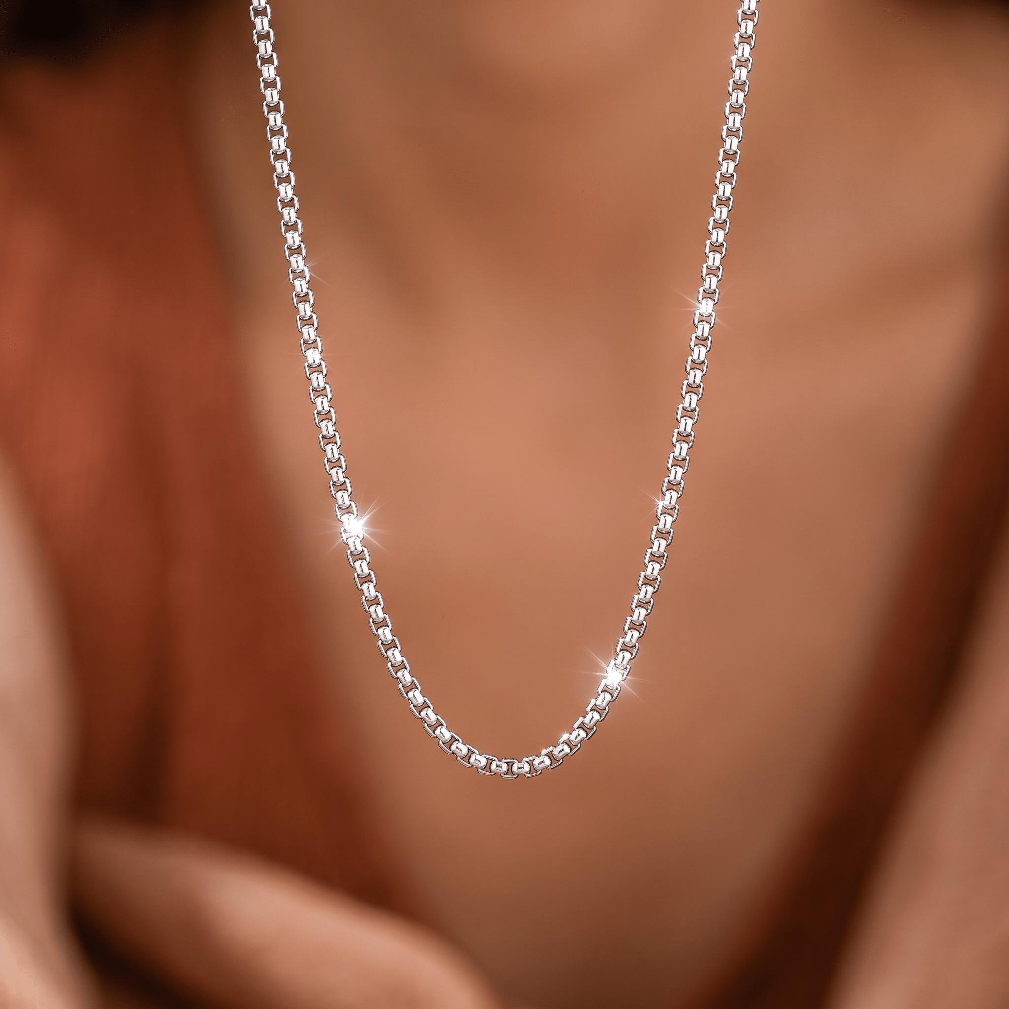 High-Quality Stainless Steel Necklace, Unisex
